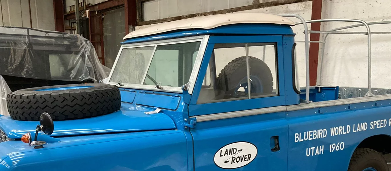 New Donald Campbell Landrover exhibit at the Ruskin Museum